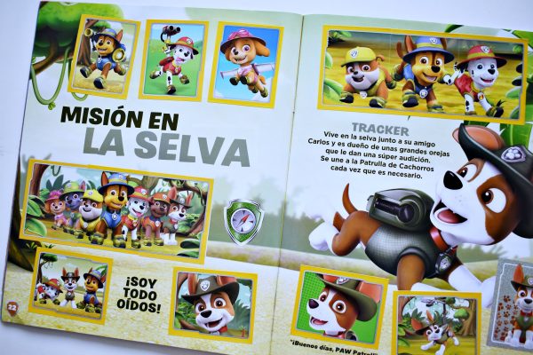 Paw Patrol ¡Héroes en Acción! (Panini, 2019): Álbum Completo (Con todas sus láminas pegadas)
