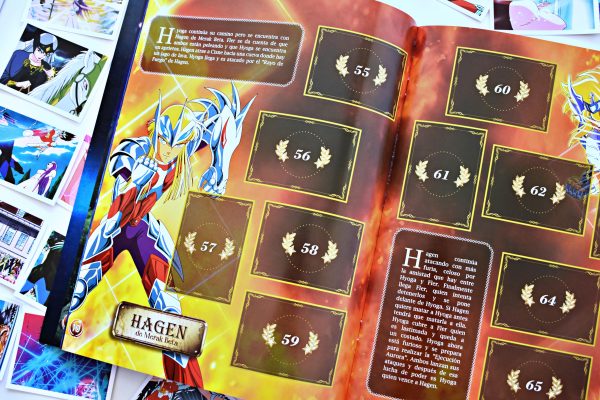 Caballeros Del Zodiaco, Asgard: Álbum Completo A Pegar