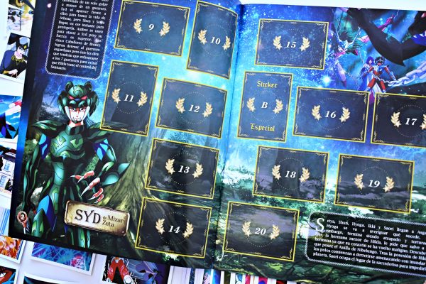 Caballeros Del Zodiaco, Asgard: Álbum Completo A Pegar