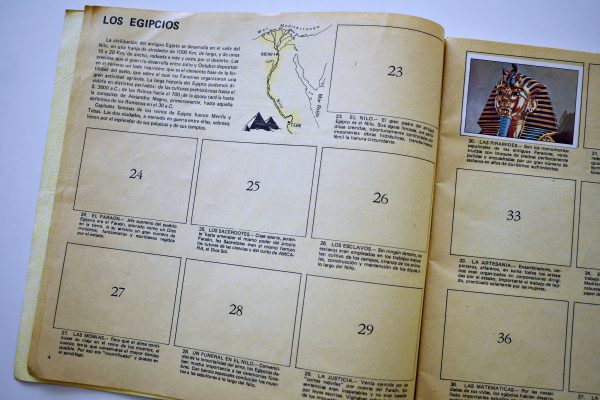 Civilizaciones (Artecrom, 1982): Tiene 39 Láminas