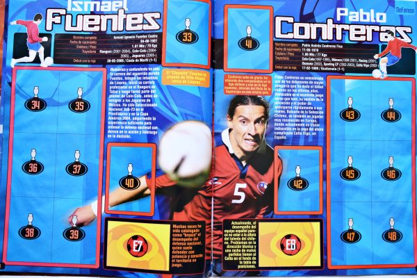 Copa América 2015 Chile (Salo, 2004): Álbum Vacío (Sin láminas)