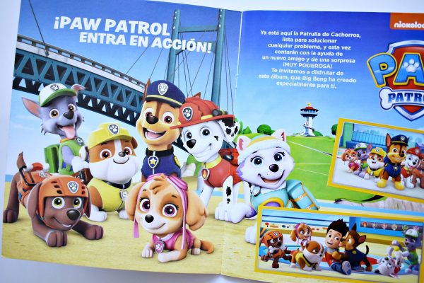 Paw Patrol ¡Héroes en Acción! (Panini, 2019): Álbum Completo (Con todas sus láminas pegadas)