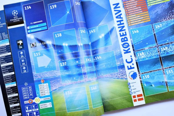UEFA Champions League 2013-2014 (Panini, 2013): Álbum Vacío (Sin láminas)