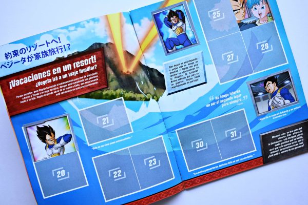Dragon Ball Super Batalla de los Dioses (Big-Bang, 2018): Tiene 16 Láminas (Álbum)