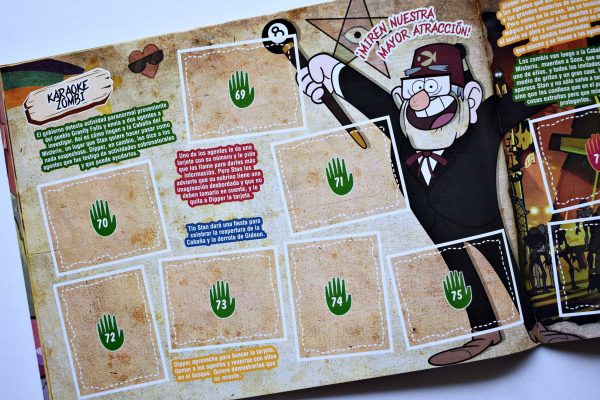 Gravity Falls (Panini, 2019): Álbum Vacío (Sin láminas)