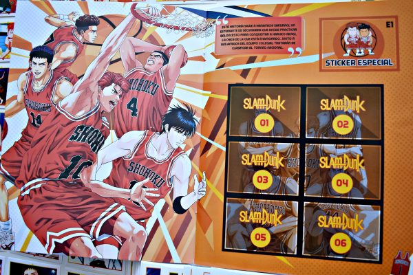 . 1 Álbum: Slam Dunk: Álbum Completo A Pegar