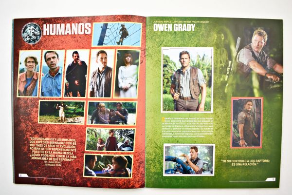 Jurassic World, Definitivo (Panini, 2020): Álbum Completo (Con todas sus láminas pegadas)