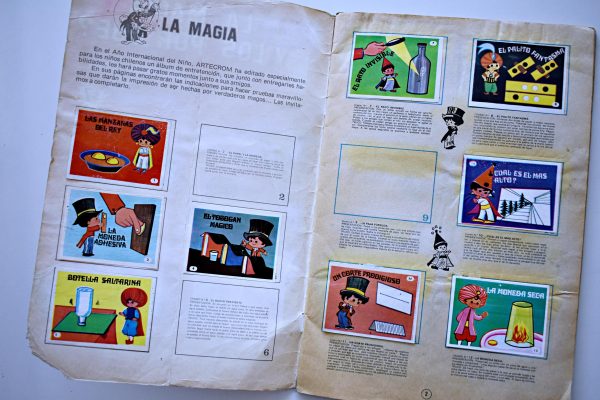 La Magia y los Por que? (Artecrom, 1978): Tiene 155 Láminas