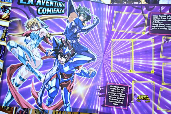 Caballeros Del Zodiaco Lost Canvas [Lienzo Perdido]: Álbum Completo A Pegar