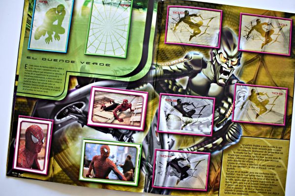 Spider-Man 1 (Merlin, 2002): Tiene 29 Láminas (Álbum)