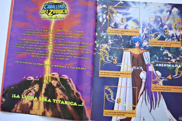 Caballeros Del Zodiaco 3, La Película (Navarrete, 1996): Álbum Vacío (Sin láminas)