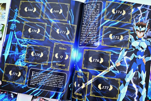 Caballeros Del Zodiaco, Asgard: Álbum Completo A Pegar