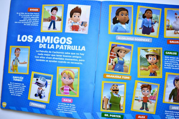 Paw Patrol ¡Héroes en Acción! (Panini, 2019): Álbum Completo (Con todas sus láminas pegadas)