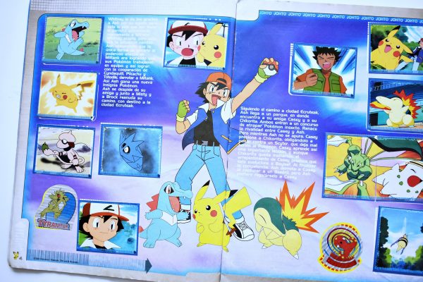 Pokémon Johto (Salo, 2002): Faltan 103 Láminas