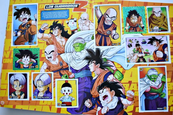 Dragon Ball Z [Aniversario] (Sticker Design, 2021): Álbum Completo (Con todas sus láminas pegadas)