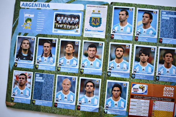 Copa Mundial 2010 South Africa (Panini, 2010): Faltan 23 Láminas (Álbum)