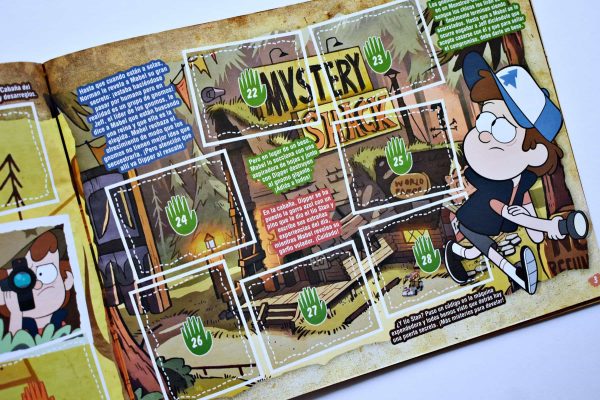 Gravity Falls (Panini, 2019): Álbum Vacío (Sin láminas)