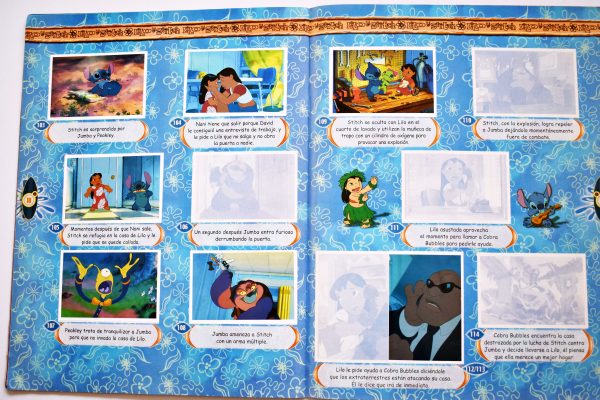 Lilo y Stich (Salo, 2002): Faltan 47 Láminas