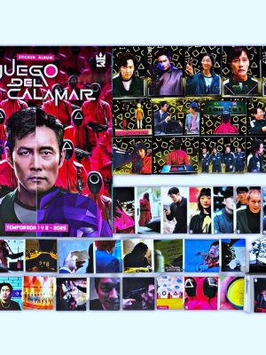 El Juego del Calamar 2: Álbum Completo A Pegar