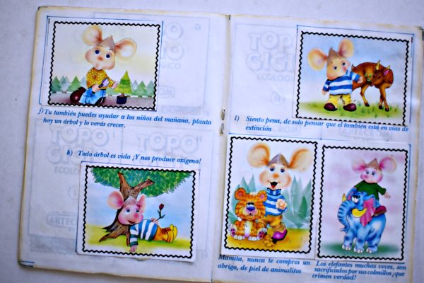 Topo Gigo Mini (Topo Gigio) (Artecrom, 1999): Faltan 1 Láminas