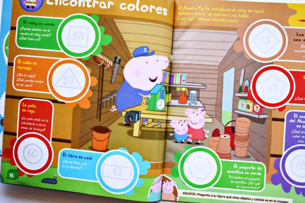 Peppa Pig, Diviertete con Peppa (Panini, 2014): Álbum Vacío (Sin láminas)