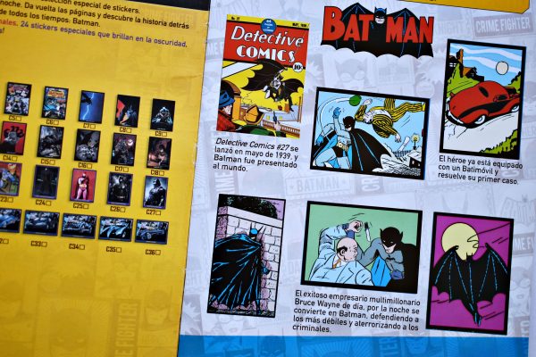 Batman Aniversario 80 Años (Panini, 2019): Álbum Completo (Con todas sus láminas pegadas)