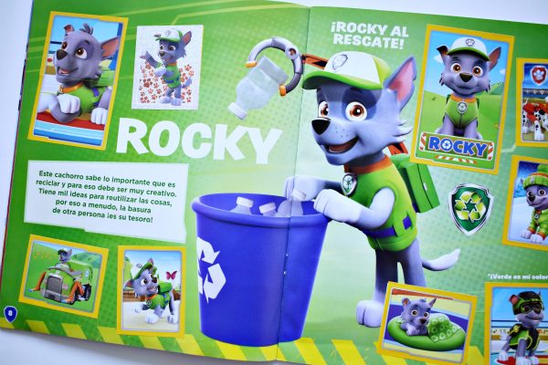 Paw Patrol ¡Héroes en Acción! (Panini, 2019): Álbum Completo (Con todas sus láminas pegadas)
