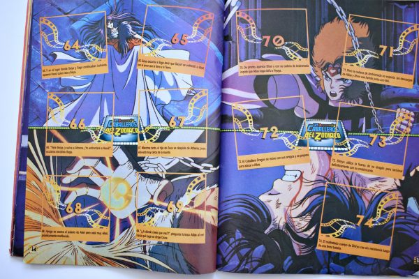 Caballeros Del Zodiaco 3, La Película (Navarrete, 1996): Álbum Vacío (Sin láminas)