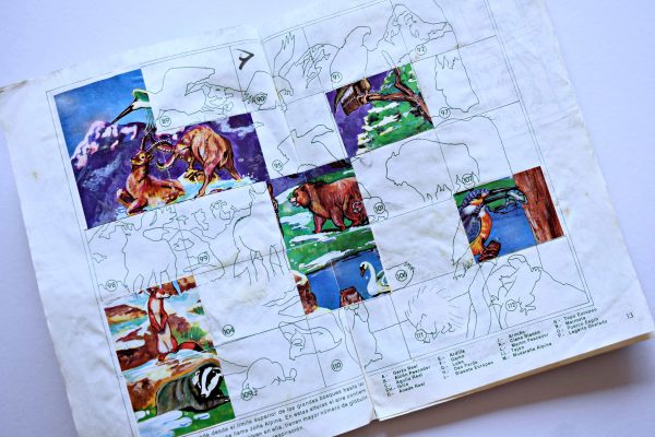 Animales del mundo (Artecrom, 1990): Tiene 123 Láminas (Álbum)