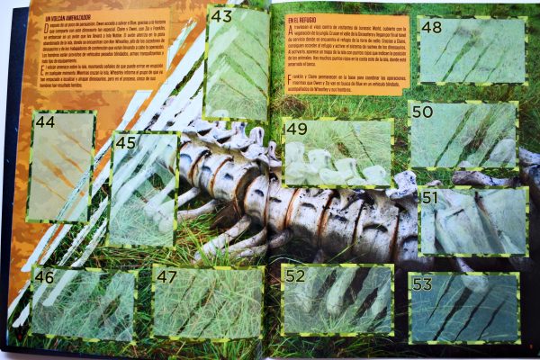 Jurassic World 2 (Panini, 2018): Álbum Vacío (Sin láminas)