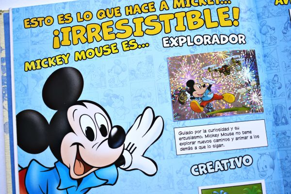Mickey Mouse Sticker Story 90 Años (Panini, 2019): Álbum Completo (Con todas sus láminas pegadas)
