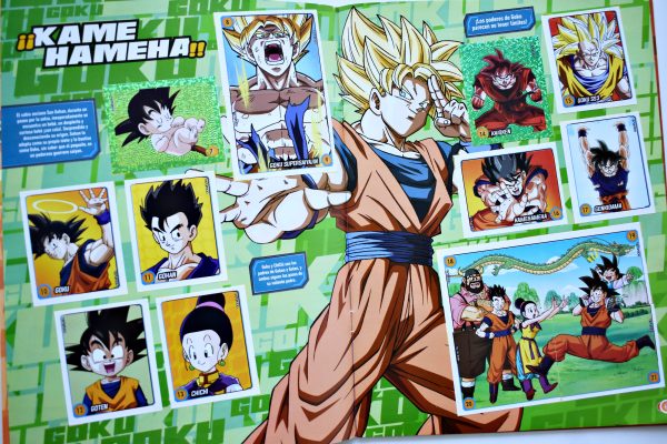 Dragon Ball Z [Aniversario] (Sticker Design, 2021): Álbum Completo (Con todas sus láminas pegadas)