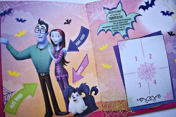 Disney Junior Vampirina (Panini, 2019): Álbum Vacío (Sin láminas)
