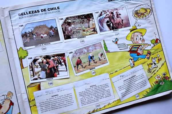 Bellezas de Chile (Copesa, 1994): Tiene 72 Láminas (Álbum)