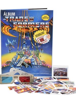 Transformers 80' Tridimensional [Tapa Dura] : Álbum Completo A Pegar