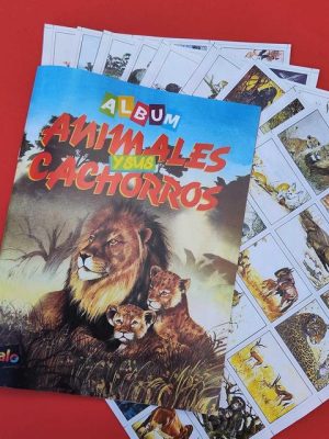 Animales y Sus Cachorros: Álbum Completo A Pegar