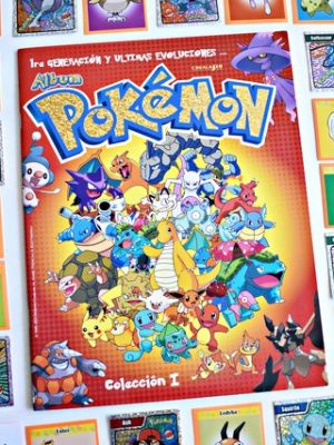 Pokémon: Colección Vol. 1 [Naranjo]: Álbum Completo A Pegar