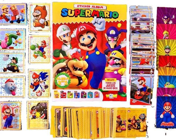 Super Mario Bros: Álbum Completo A Pegar foto 1