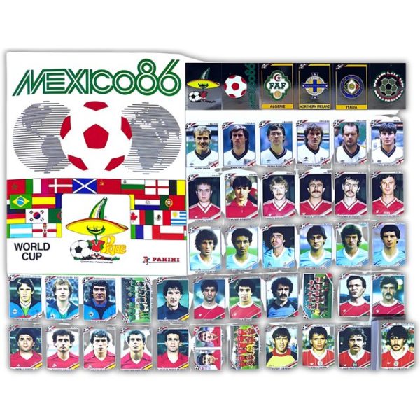 Copa Mundial 86' Mexico: Álbum Completo A Pegar