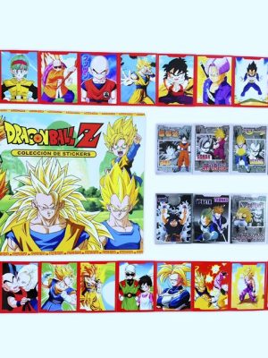 Dragon Ball Z Coleccion de Stickers: Álbum Completo A Pegar