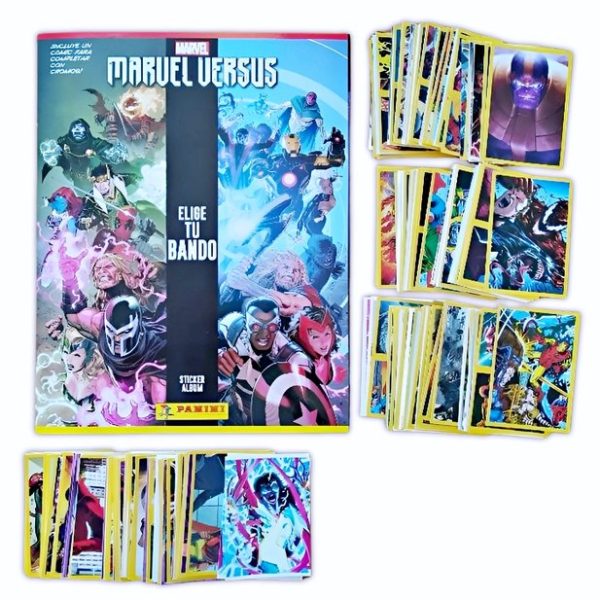 Marvel VERSUS: Álbum Completo A Pegar foto 1
