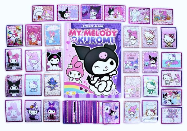 Kuromi, My Melody: Álbum Completo A Pegar