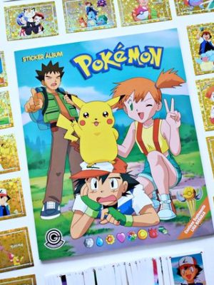 Pokémon, Liga Naranja & Primeras Ligas: Álbum Completo A Pegar