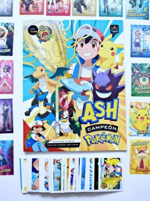 Pokémon, Ash Campeon: Álbum Completo A Pegar[Ultimas Unidades]