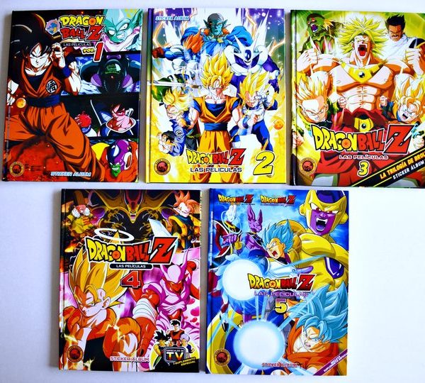 Promo: Dragon Ball Películas [Tapa Dura] [Colección]: 5 Álbumes Completos A Pegar [Últimas Unidades] foto 1