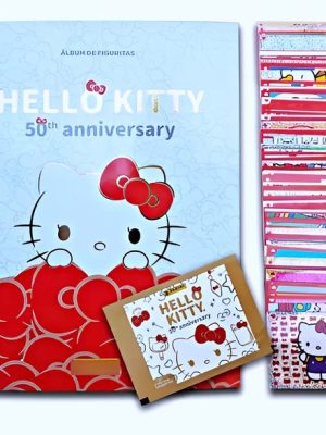 Hello Kitty 50th Aniversario (Panini, 2024) Tapa Blanda[]: Álbum Completo A Pegar [Ultimas Unidades]