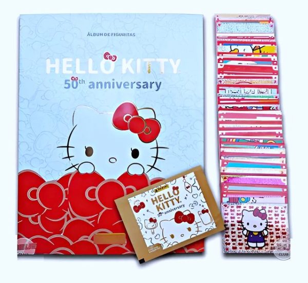 Hello Kitty 50th Aniversario (Panini, 2024) [Tapa Blanda]: Álbum Completo A Pegar [Ultimas Unidades]