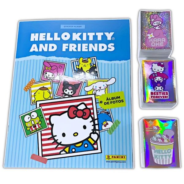 Hello Kitty Y Sus Amigos [Tapa Blanda]: Álbum Completo A Pegar