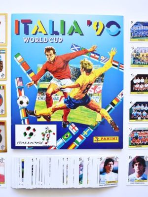 Copa Mundial 90' Italia: Álbum Completo A Pegar [Ultimas Unidades]