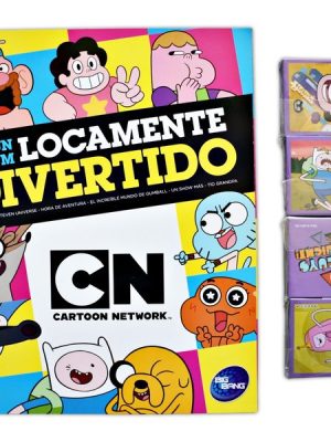 Cartoon Network, Locamente Divertido (Panini, 2021): Álbum Completo A Pegar